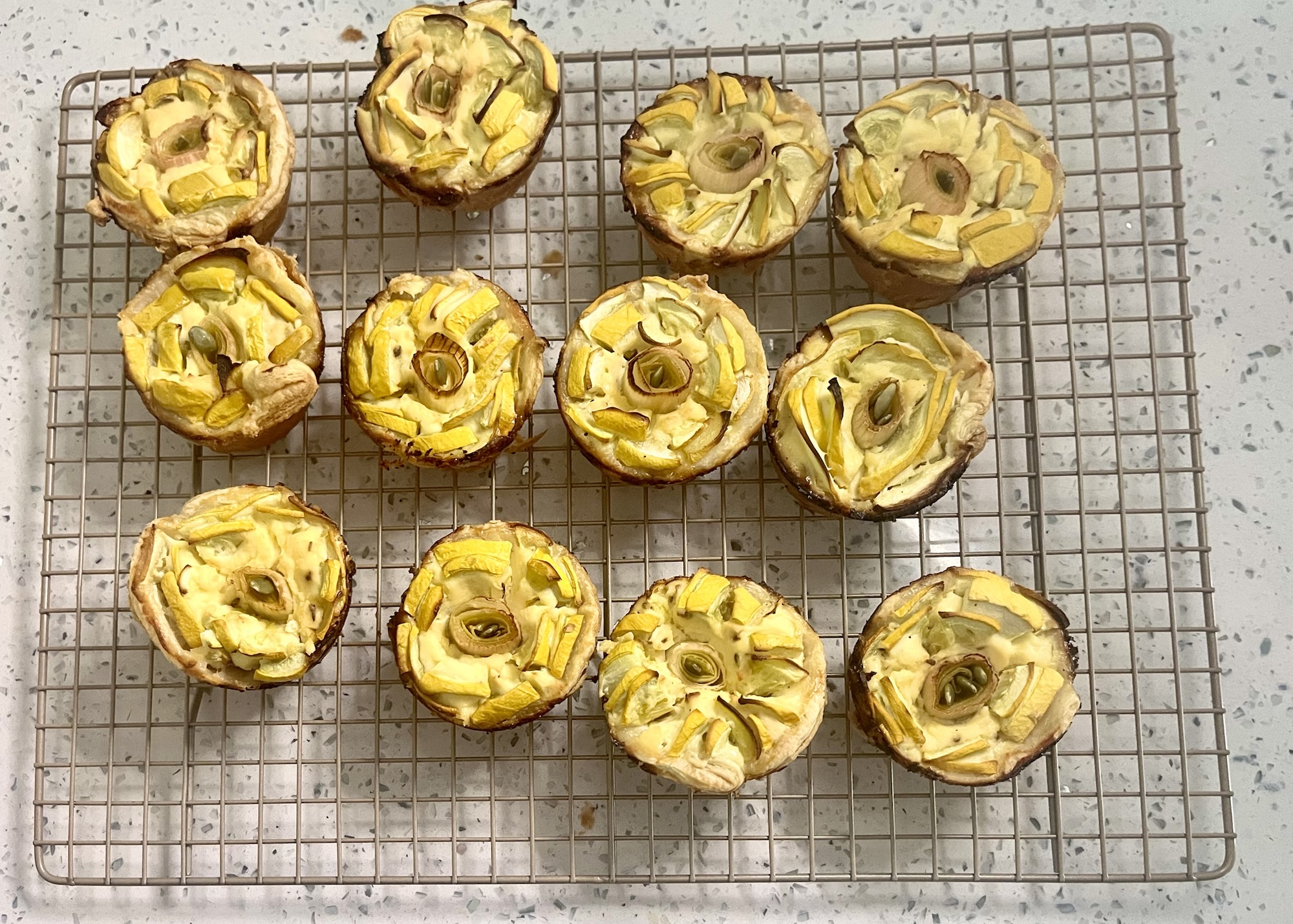 Ricotta & Squash Pies