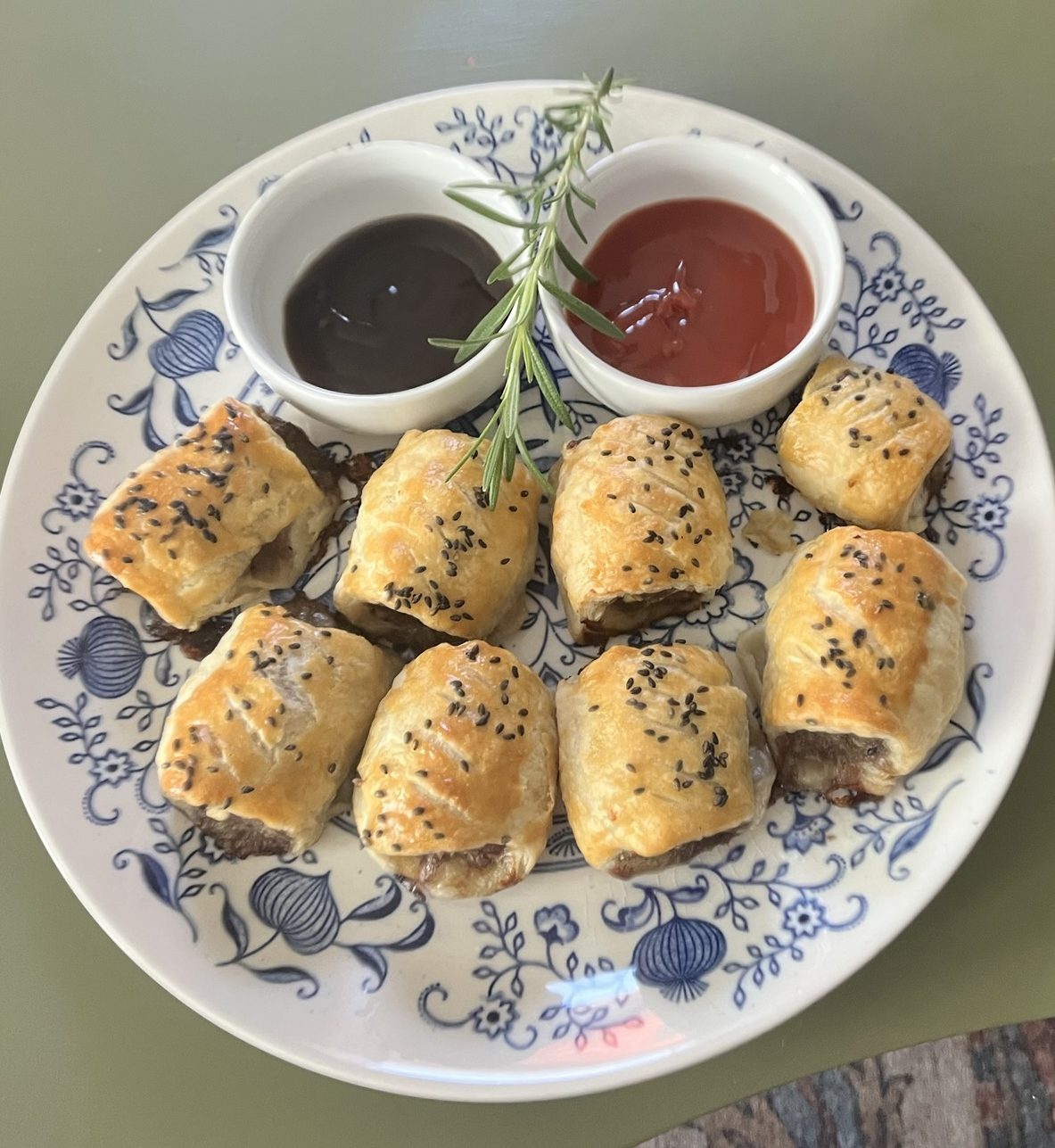Lamb, Rosemary & Mint Sausage Rolls