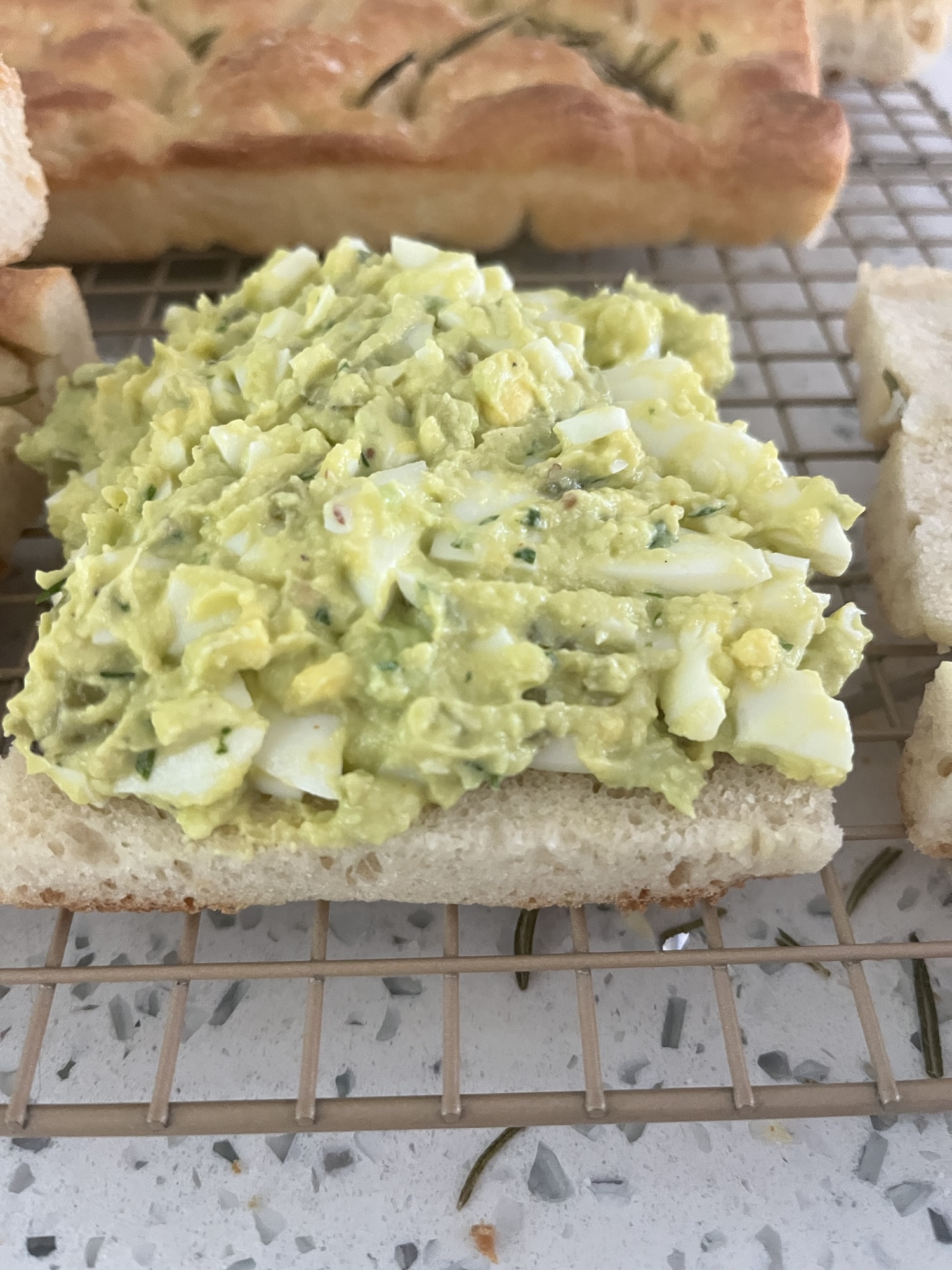 Mayo-Free Egg Salad Sandwich Recipe